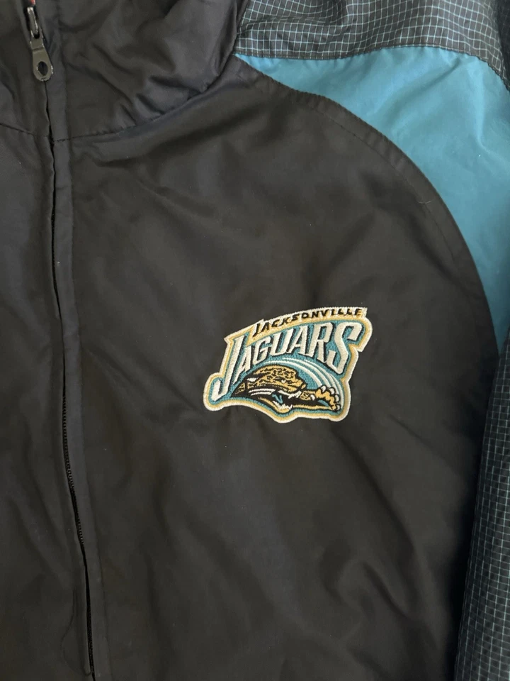 Vintage Jacksonville Jaguars Logo Athletic Windbreaker Jacket Size Large Mint - Image 4 of 4