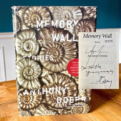 MEMORY WALL: STORIES by ANTHONY DOERR 2010 *SIGNED* FIRST PRINTING HC/DJ FICTION