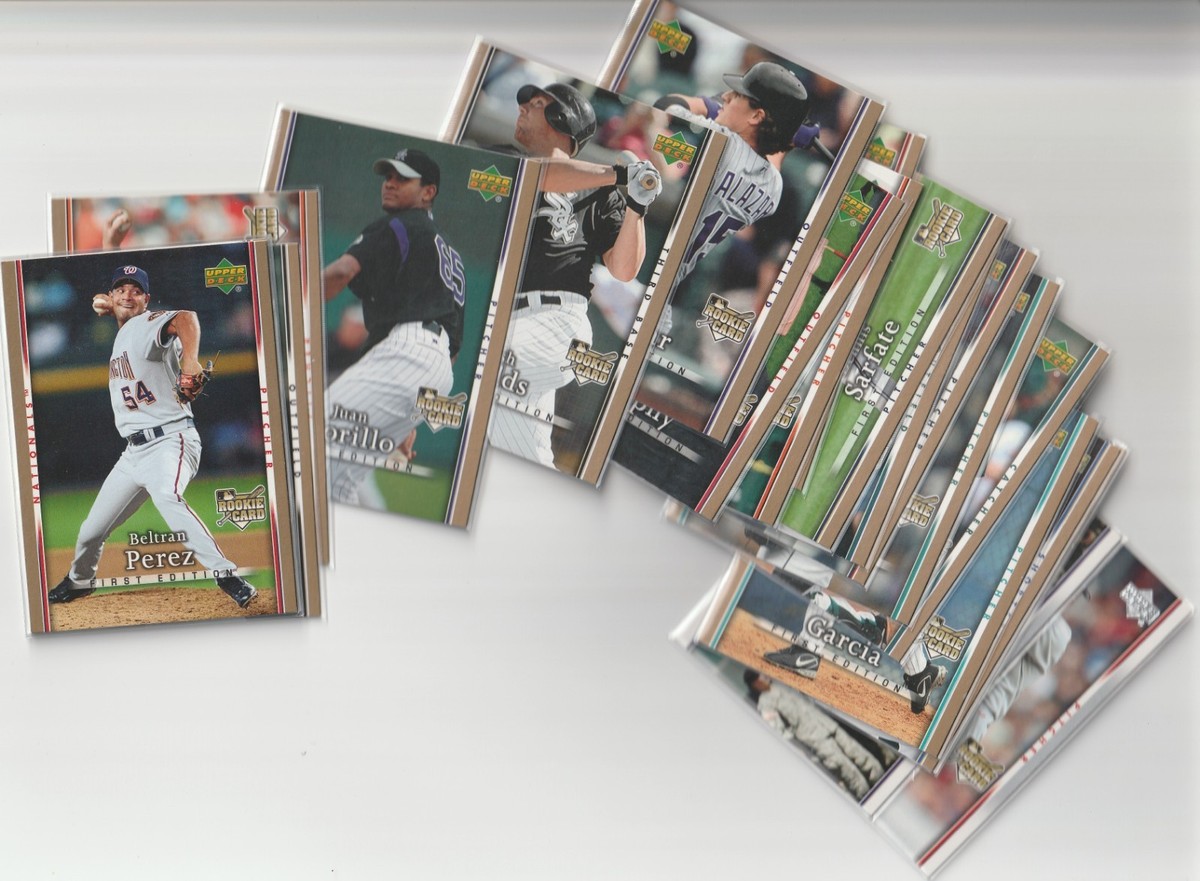 2007 Upper Deck First Edition Baseball ALL ROOKIES U-Pick Help complete your set