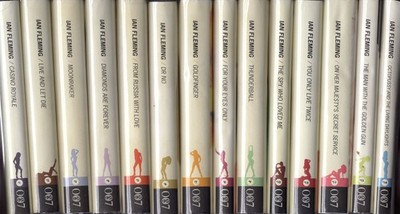 COMPLETE SET ALL 14 IAN FLEMING JAMES BOND 1ST UK HCs PENGUIN 2008 DJ N-FINE