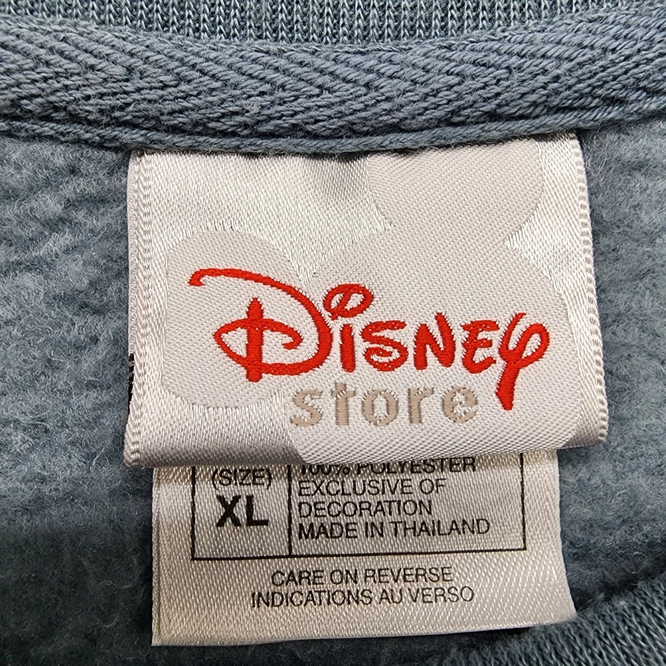 Suéter De Colección Disney Store Para Mujer XL Azul JIMINY CRICKET Cuello Redondo Vellón  Foto 4 de 4