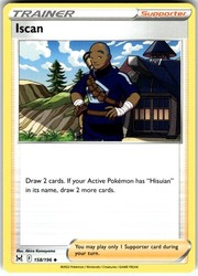 Iscan 158/196 Lost Origin Uncommon Trainer Supporter