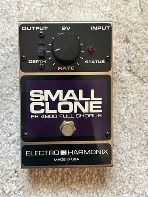 Electro-Harmonix Small Clone Chorus Pedal Compact Effect Effect Pedal