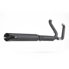 ZARD Full Exhaust Harley-Davidson Street Bob 2025-2026 Black Steel approved