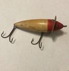 Vintage Wood Heddon 210 Surface Lure 1930’S - Mid 1940’S.  Glass Eyes. — photo 1