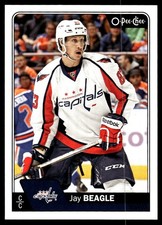 2016-17 O-Pee-Chee #411 Jay Beagle Washington Capitals Hockey Card