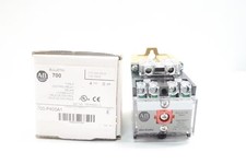 Allen Bradley 700-P400A1 Control Relay 115-120v-ac