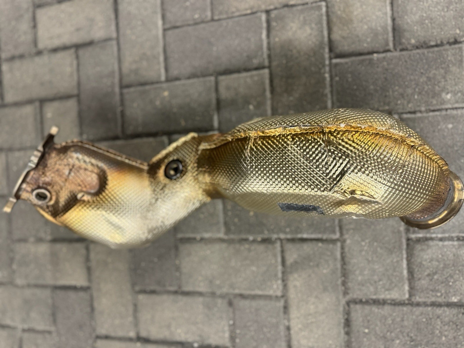 McLaren 720S 2017-2022 OEM Exhaust Downpipe 14HA042CP 01