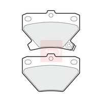 Apec BremsbeläGe Hinten FüR Toyota Corolla E12 2001-2008 PAD1243