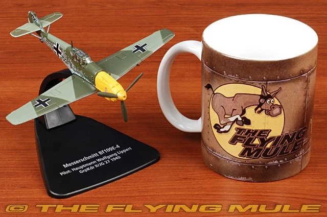 Oxford Diecast 1:72 Bf 109E Luftwaffe II./JG 27 Wolfgang Lippert - Image 4 of 4