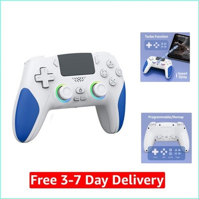 Advanced Wireless Controller for PS5 - Customizable RGB & Hall Effect Feedback