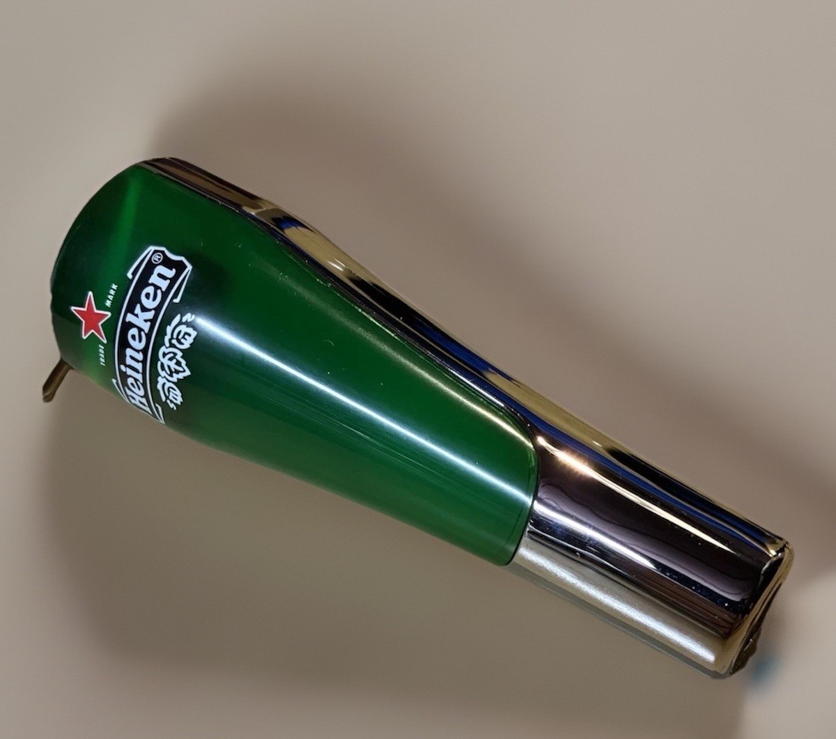 Heineken Tap Handle 4.5” Mini Kegerator Draft Knob NIB Holland