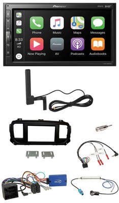 Pioneer USB 2DIN Bluetooth DAB Steering Wheel Car Stereo for Citroen Spacetourer Jumpy o