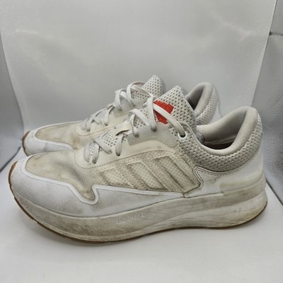 Adidas Lightmotion Women's SZ 10 Running Shoes  White Orange 2022