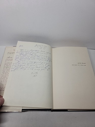 Rare, 1967, Anne Frank : Le journal d'une jeune fille couverture rigide - Photo 6/8