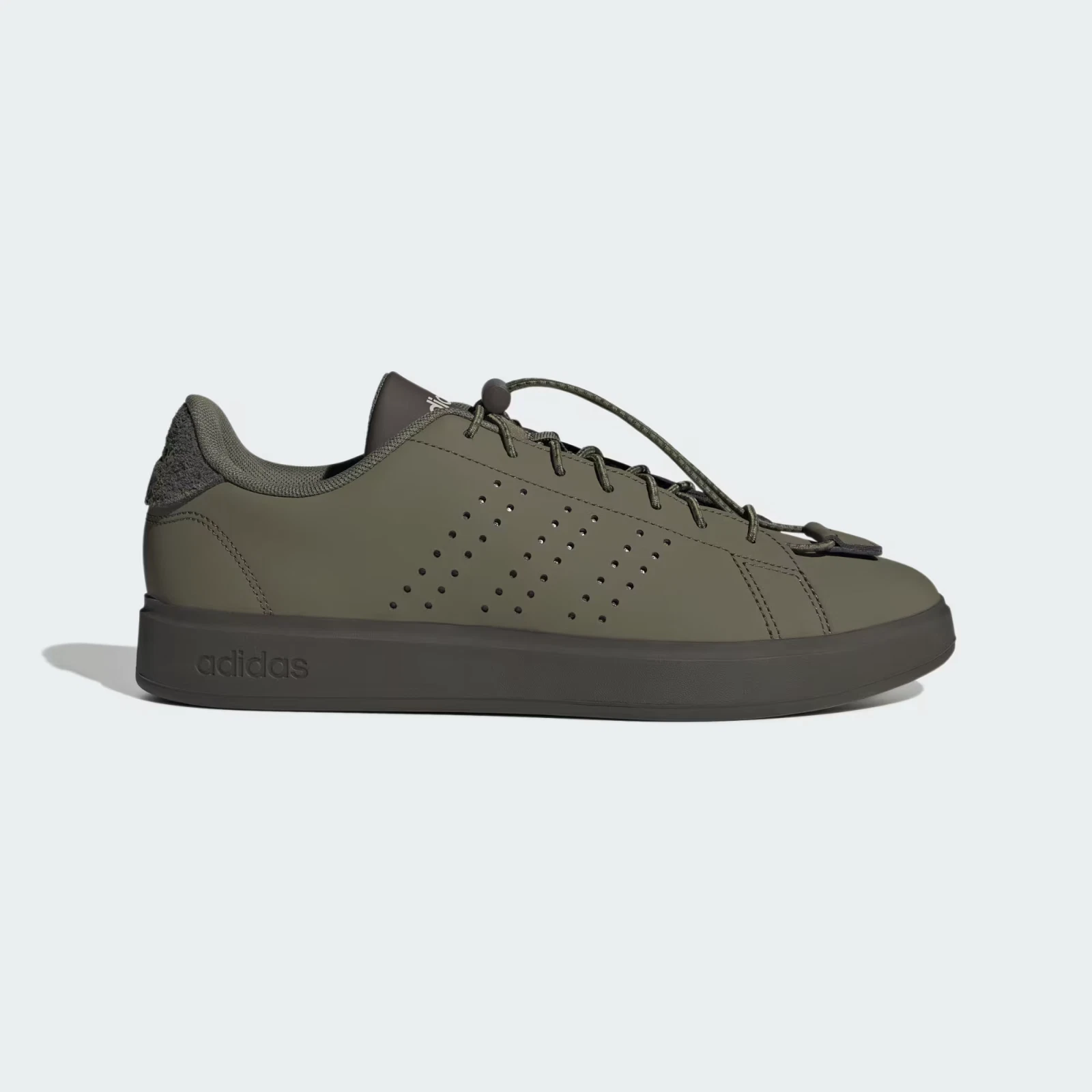 Adidas ADVANTAGE 2.0 Shoes in Olive Strata