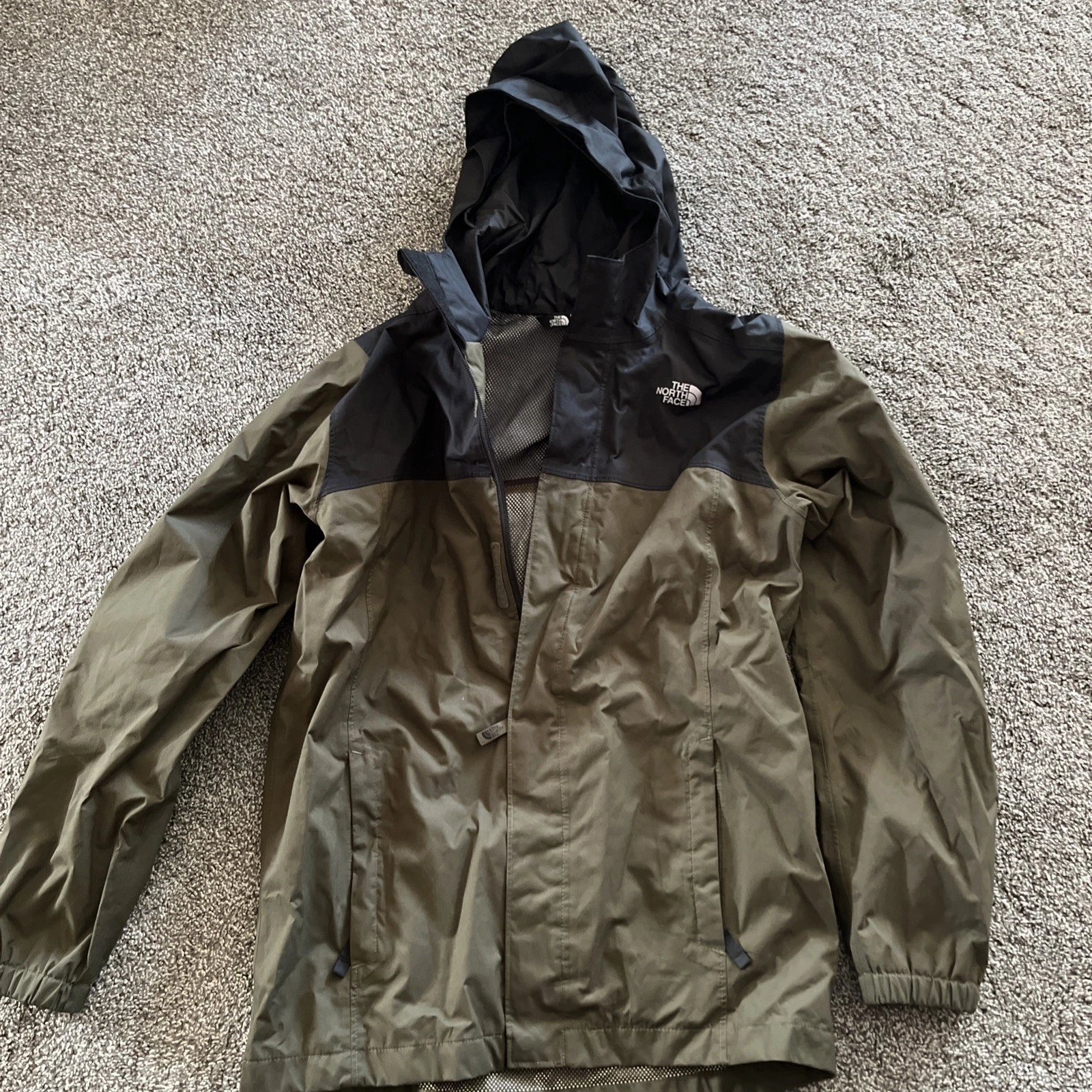 The North Face Hooded Windbreaker Rain Shell Boys Size Large (14-16)