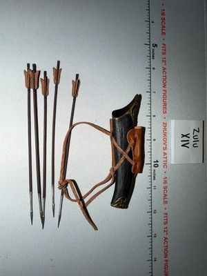 1/6 Scale Medieval Arrows and Quiver Set - Sideshow