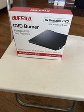 Buffalo DVD Burner Portable USB Bus Powered Windows  Mac DVSM-PT58U2VB -