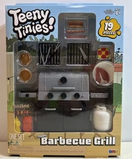 Teeny Tinies Barbecue Grill 19pc Mini Food Playset Dollhouse
