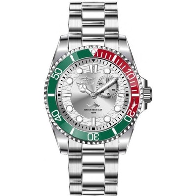 Invicta Men's Watch Pro Diver Quartz Silver Tone Stainless Steel Bracelet 49276