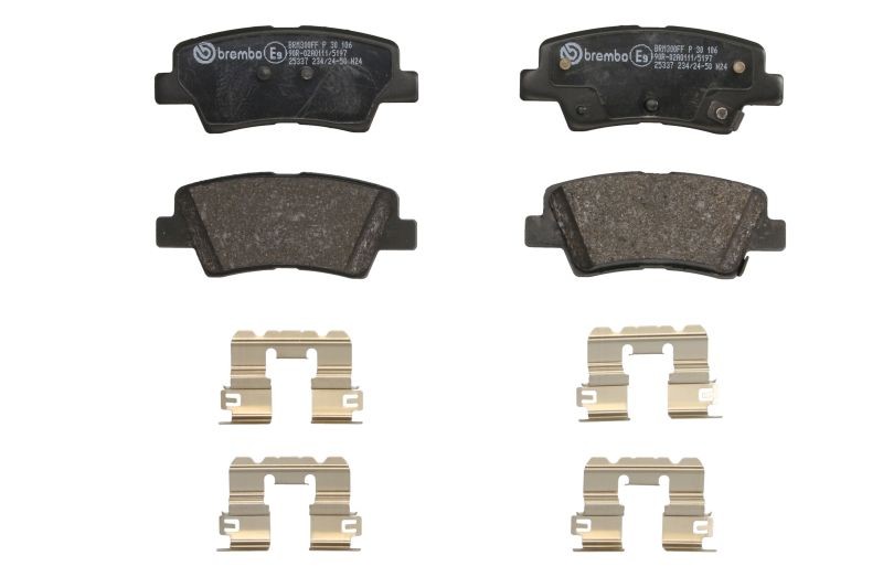 BREMBO P 30 106 Brake Pads Set Rear for i30 Ceed Kona XCeed ProCeed - Image 14