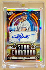 2024 Topps Cosmic Chrome - Star Command Autographs Roger Clemens #SCA-RC Gold...