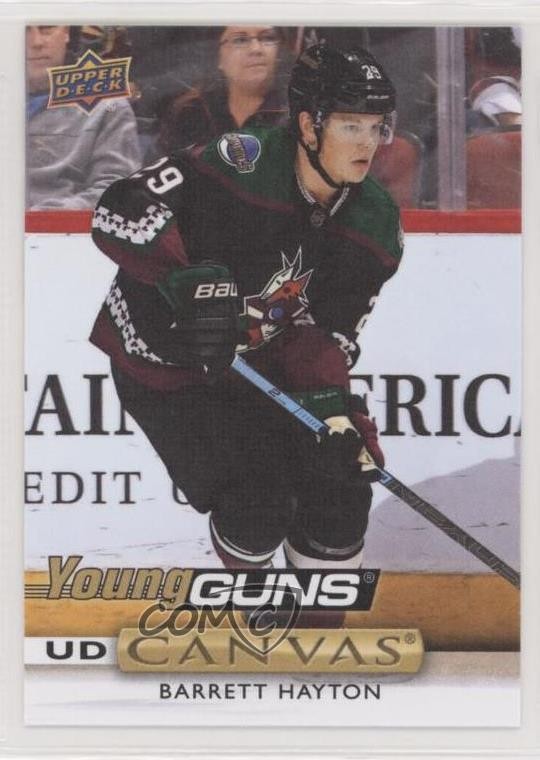 2019-20 Upper Deck UD Canvas Young Guns Barrett Hayton #C222