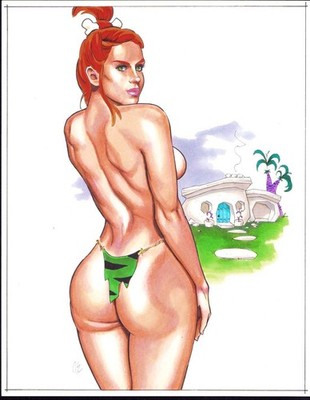 rebecca original comic art