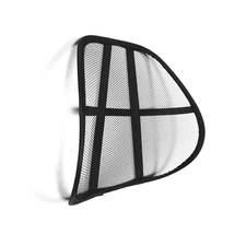 Lower Back Support  Black Mesh Fits Office Chair Suite Car Seat