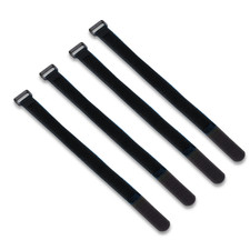 4x RC Battery Straps 300mm Black Hook & Loop LiPo Battery Fastening Straps