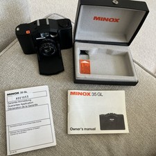 Boxed MINOX 35 GL 35mm Film Rangefinder Camera