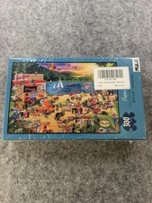 MULIC Resort Campsite 300 Piece Jigsaw Puzzle Lake Animals NEW Factory Sealed