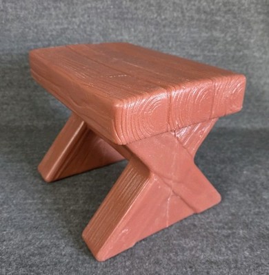 スツール Little Tikes Kids stool Made in USA Vtg Little Tikes Plastic “Wood Grain” Stool/Bench Kids Outdoor