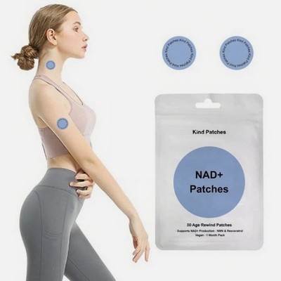 NAD+ Patches 30 Age Rewind Patches   Restore Youth, Revive kind Patches