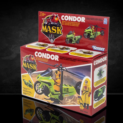 M.A.S.K. Condor Motor Cycle Vehicle Loyal Subjects Action Figure Playset (MASK)