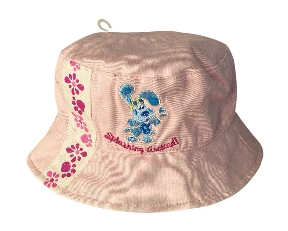 Vintage Toddlers Blues Clues Bucket Hat Embroidered Pink 2003 Y2K
Opens in a new window or tab