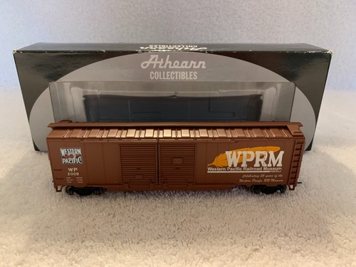 Vagón de carga Athearn 99377 escala HO Western Pacific Feather River Rail Society #2009 | Condition: Used