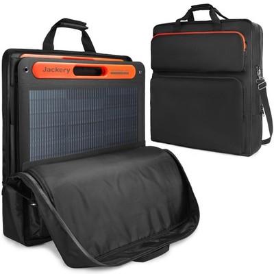 Amazing Fair Solar Panel Storage Bag 200W | 25.2''×24''×4.5'', Black 