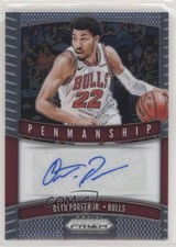 2019-20 Panini Prizm Penmanship Otto Porter Jr #PM-OPJ Auto 5w7