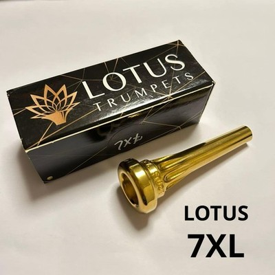 Lotus 7XL 3rd Generation Trumpet Mouthpiece Gold Used from Japan
