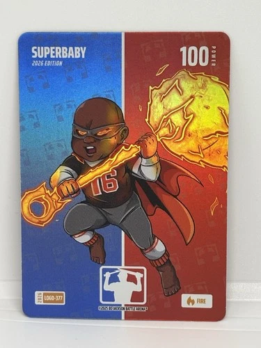2026 Bo Jackson Battle Arena TCG - The Griffey Set Logofoil Superbaby #LOGO-377