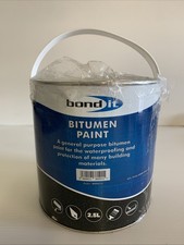 Bond It Bitumen Paint 2.5L (BDB016) (Brand new & Sealed)