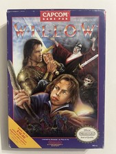 Willow NES Nintendo CIB Manual Capcom Watch Order Form Cart Protector Authentic