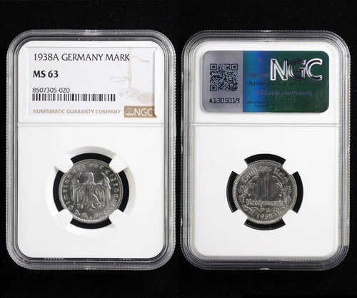 1938A GERMANY MARK NGC MS 63