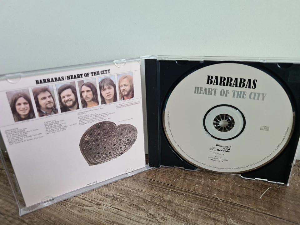 CD: Jazz, Rock - Barrabas -Heart Of The City - Jazz Funk - Bild 3 von 3