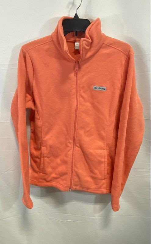 Columbia Women's Midnight Lake Peach Full Zip Fleece Jacket Sz L NWT