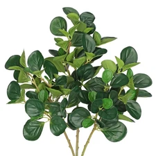 Fake Plants Branches Real Touch Faux Greenery Stems for Vase, Set of 3 Spring...