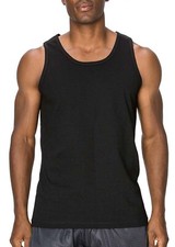 Men's Gym Tank Top 3 Pack Muscle Workout Fitness Gym Cotton Sleeveless shirts