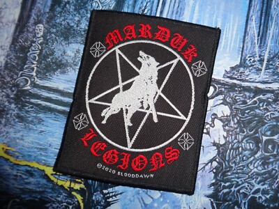 Marduk Woven Patch Legions Black Metal Totenmesse Mgla Sargeist